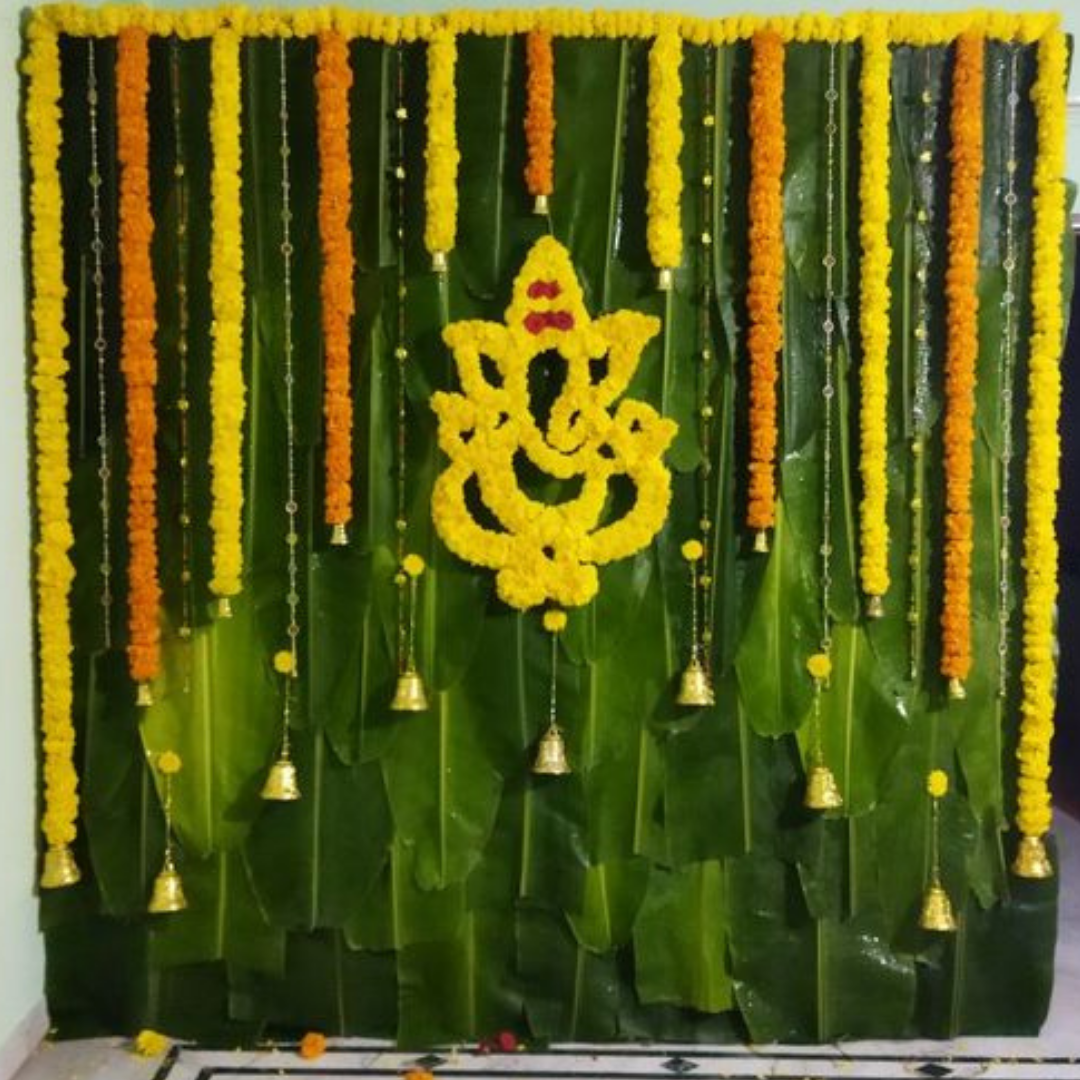 Ganapati decoration